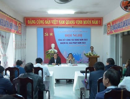Đảng bộ BQL DSVH Mỹ Sơn hoàn thành xuất sắc nhiệm vụ năm 2022