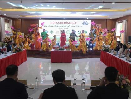 BQL DI SẢN VĂN HÓA THẾ GIỚI MỸ SƠN TỔ CHỨC HỘI NGHỊ TỔNG KẾT THƯỜNG NIÊN CÂU LẠC BỘ CÁC DI SẢN THẾ GIỚI  TẠI VIỆT NAM