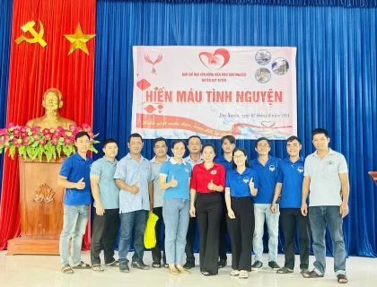 LAN TỎA THÔNG ĐIỆP  “MỘT GIỌT MÁU CHO ĐI – MỘT CUỘC ĐỜI Ở LẠI”