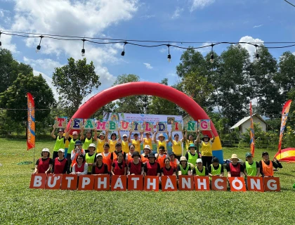 TEAMBUILDING ĐOÀN KẾT - NĂNG ĐỘNG - SÁNG TẠO  CÙNG CĐCS BQL DSVH MỸ SƠN